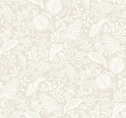 Rifle Paper Co. Pomegranate Beige Wallpaper