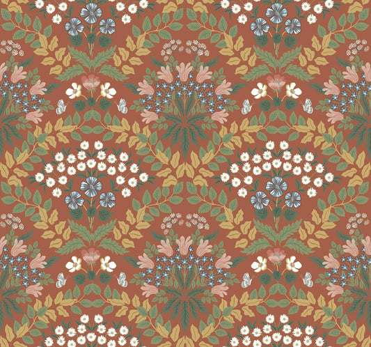 Rifle Paper Co. Bramble Red Wallpaper