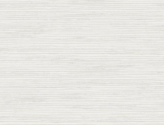 Seabrook Osprey Faux Grasscloth Eggshell And Silver Wallpaper