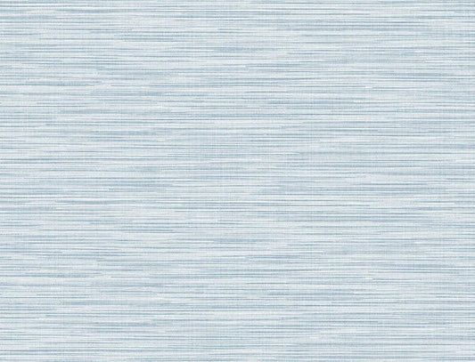 Seabrook Reef Stringcloth Blue Frost Wallpaper