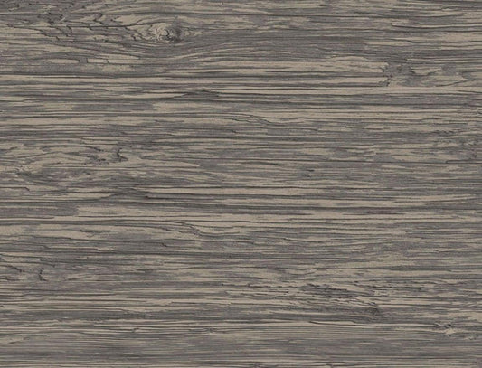 Seabrook Washed Shiplap Embossed Vinyl Dark Ash Wallpaper