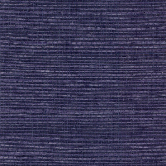 Seabrook Sisal Grasscloth Indigo Wallpaper