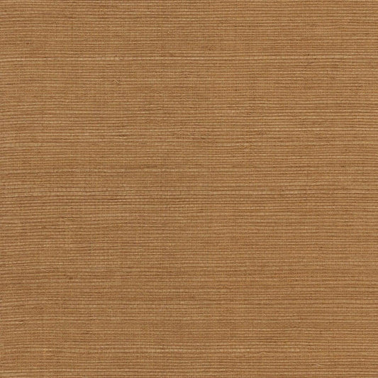 Seabrook Sisal Grasscloth Golden Walnut Wallpaper
