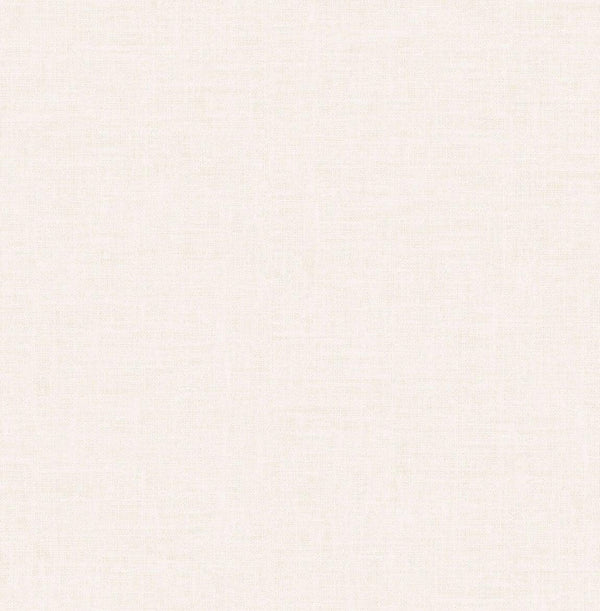 seabrook faux linen ivory wallpaper