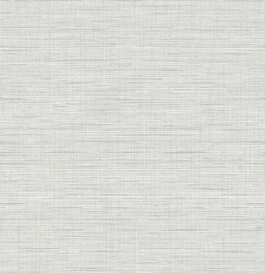 Seabrook Mei Stringcloth Dove Grey Wallpaper