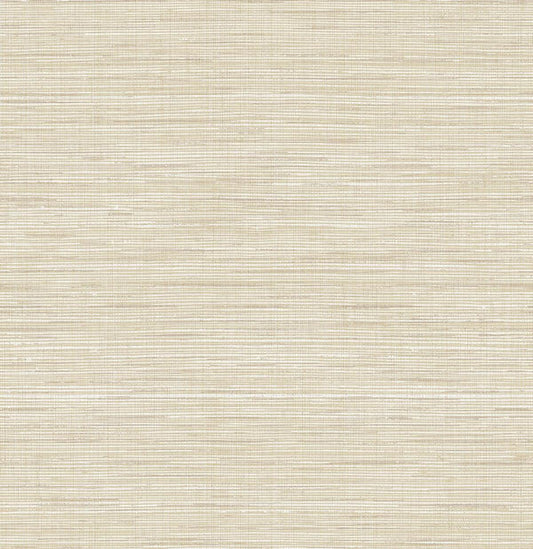 Seabrook Mei Stringcloth Sandstone Wallpaper