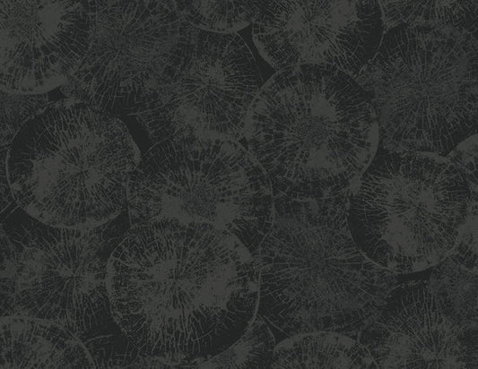 Seabrook Eren Rich Onyx Wallpaper