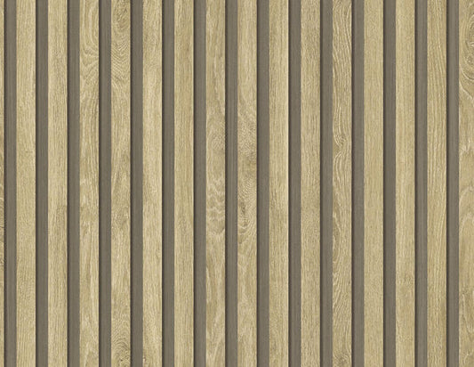Seabrook Jun Ash Brown Wallpaper