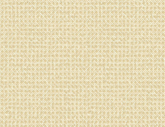 Seabrook Mika Wheat Wallpaper