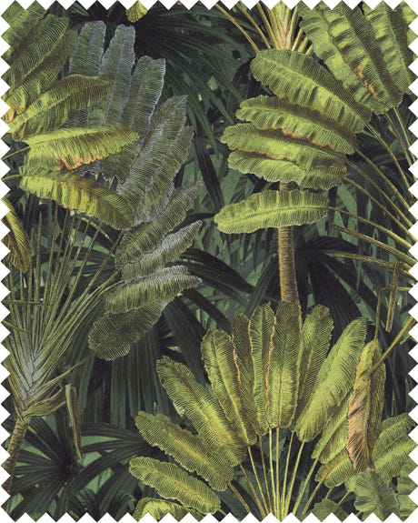 Mindthegap Traveller'S Palm 55" X 39.4" Fabric FB00035