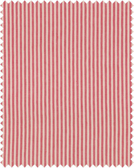 Mindthegap Rhubarb Stripe Heavy Linen 59" X 39.4" Fabric FB00054