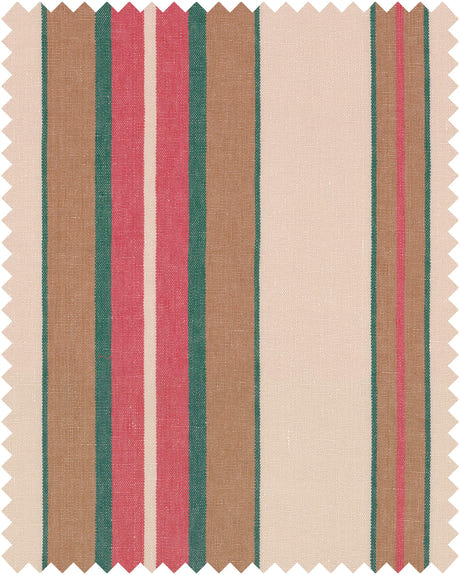 Mindthegap Herina Stripe Heavy Linen 59" X 39.4" Fabric FB00056