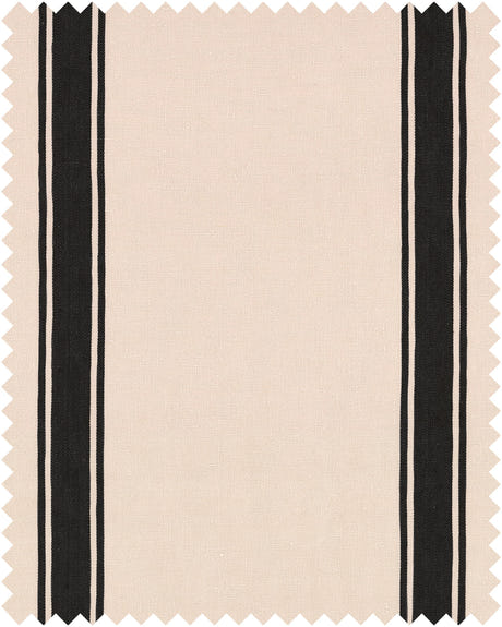 Mindthegap Hajdu Stripe Heavy Linen 59" X 39.4" Fabric FB00057