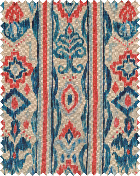 mindthegap mediterraneo ikat 55" x 39.4" fabric fb00062