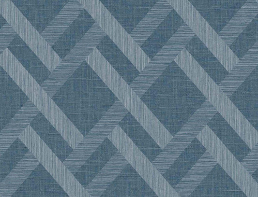 Seabrook Linen Trellis Nautica Wallpaper