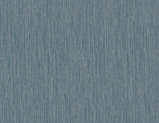 Seabrook Vertical Stria Bluestone Wallpaper