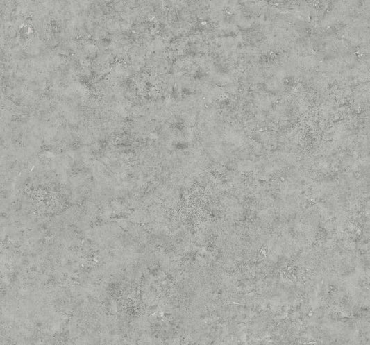 Seabrook Cement Faux Stoneware & Metallic Silver Wallpaper
