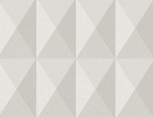 Seabrook Pinnacle Mink Wallpaper