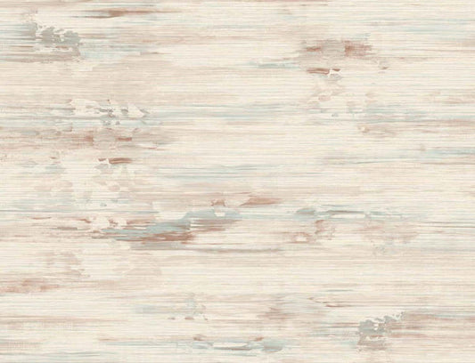 Seabrook Silk Mistral Rust & Seaside Wallpaper