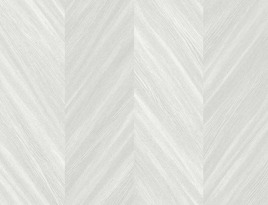 Seabrook Chevron Wood Aura Wallpaper