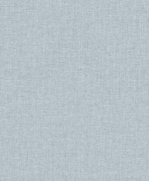 seabrook abington faux linen denim wash wallpaper