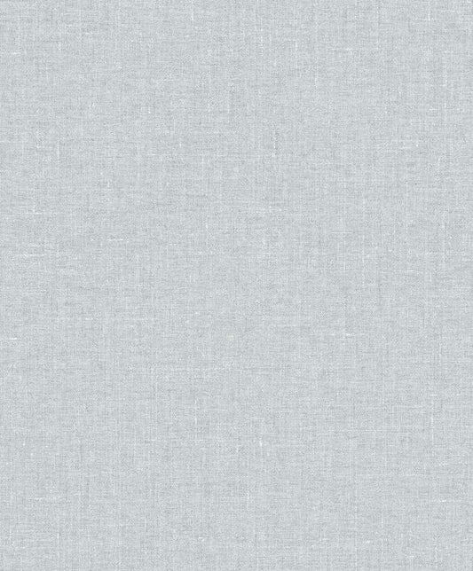 Seabrook Abington Faux Linen Grey Dove Wallpaper