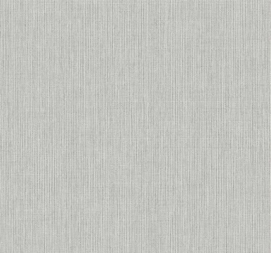 Seabrook Queens Weave Alloy Wallpaper