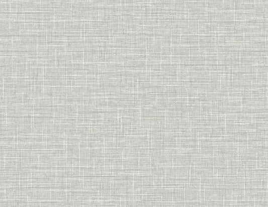 Seabrook Grasmere Weave Cool Steel Wallpaper