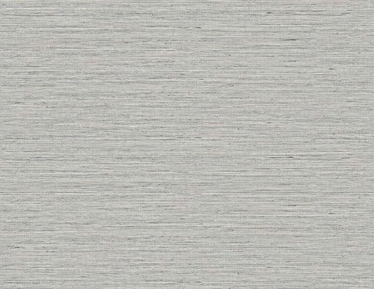Seabrook Edmond Faux Sisal Coal Wallpaper