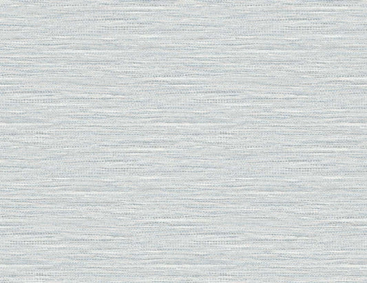 Seabrook Braided Faux Jute Cornflower Blue Wallpaper