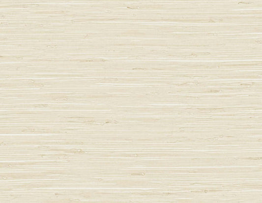 Seabrook Marion Faux Arrowroot Rolled Oats Wallpaper