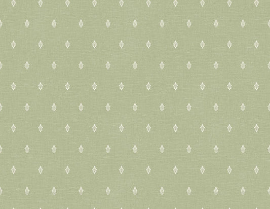 Seabrook Petite Feuille Sprig Pomme Wallpaper