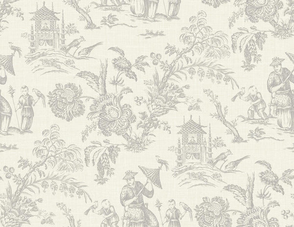 seabrook colette chinoiserie french grey wallpaper
