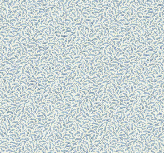 Seabrook Cossette Bleu Bisque Wallpaper