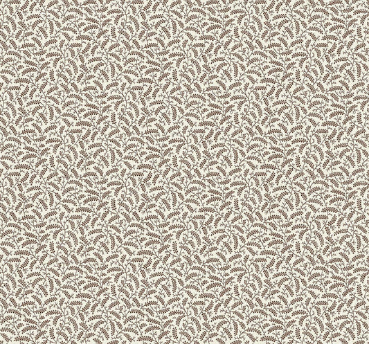 Seabrook Cossette Hickory Smoke Wallpaper