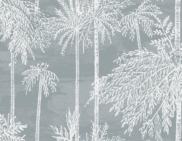 seabrook palm grove bluestone wallpaper
