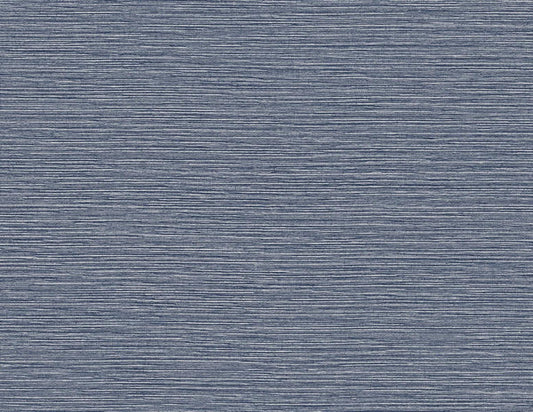 Seabrook Tiger Island Faux Sisal Denim Blue Wallpaper