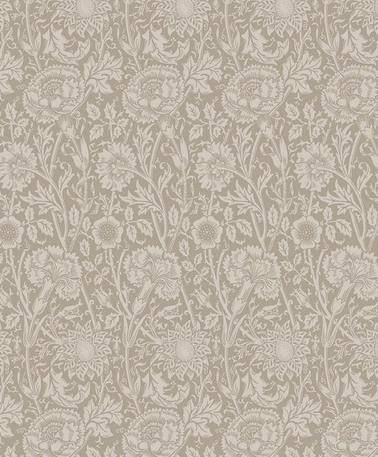 Seabrook Tonal Floral Trail Taupe Wallpaper