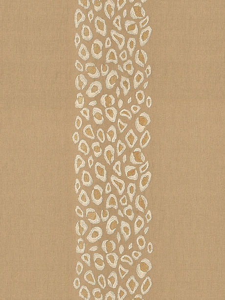 scalamandre catwalk embroidery desert fabric - scala 27255-003