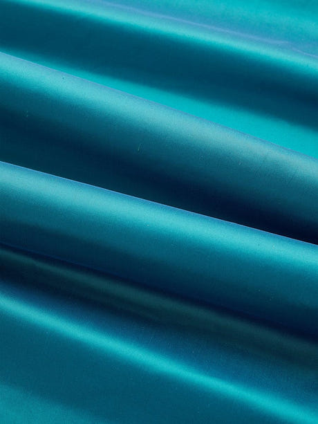 Scalamandre Olympia Silk Taffeta Peacock Fabric - SCALA 27250-021