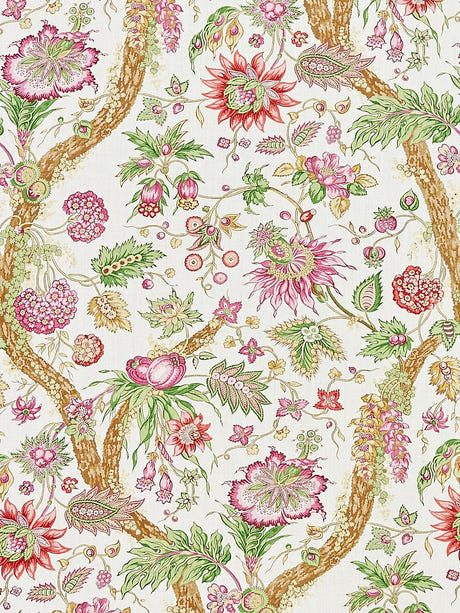 scalamandre fleurs tropicales garden fabric - scala 16647-004