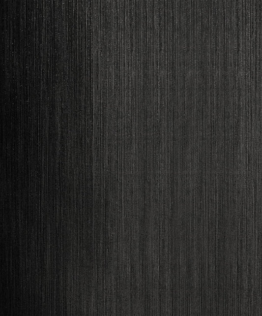 Seabrook Natural Stria Ebony & Glitter Wallpaper