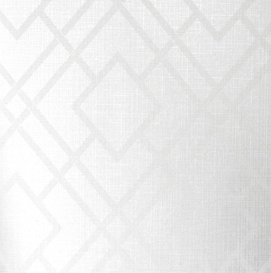 Seabrook Diamond Lattice Metallic Pearl Wallpaper