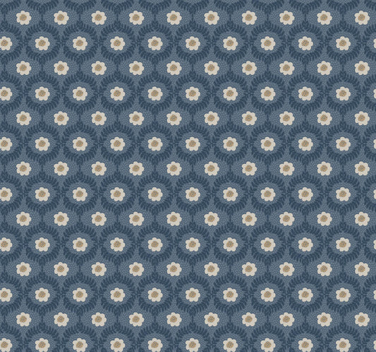 Rifle Paper Co. Emma Blue Wallpaper