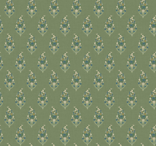 Rifle Paper Co. Paisley Green Wallpaper