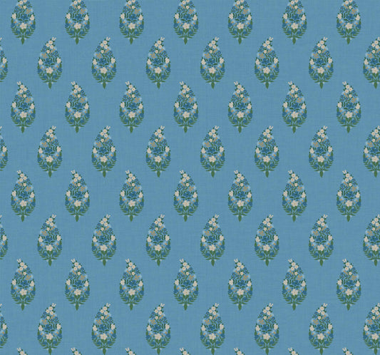 Rifle Paper Co. Paisley Blue Wallpaper