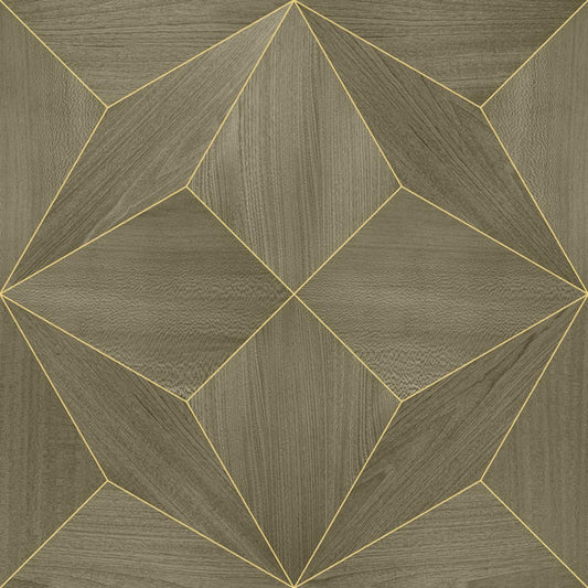 Seabrook Estrella Smokey Wallpaper