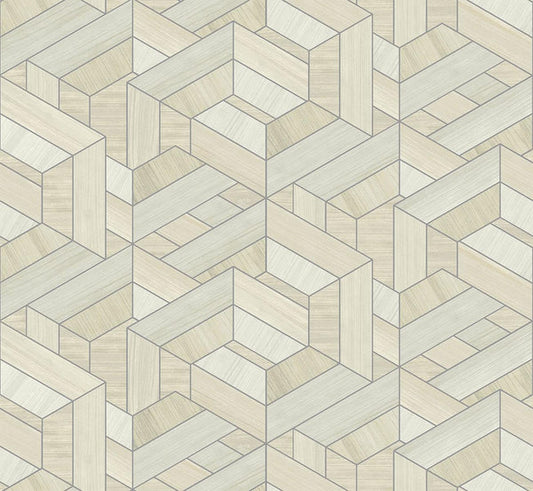 Seabrook Linnea Pearl Bay Wallpaper