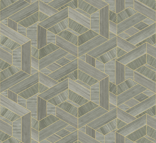 Seabrook Linnea Mountain Wallpaper