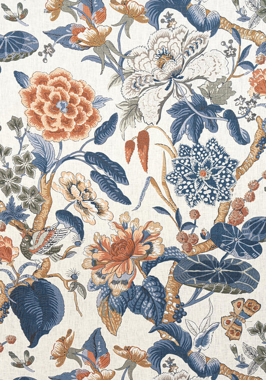 Thibaut Hill Garden Fabric F913655